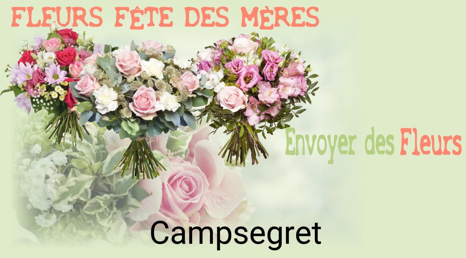 Bouquet de Fête des Mères livré à Campsegret